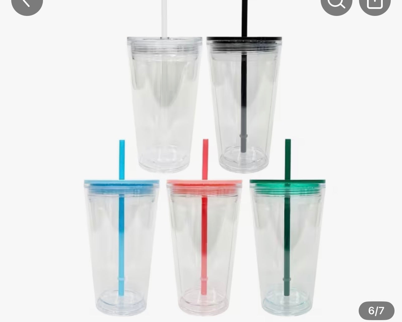 16 oz snow globe cup