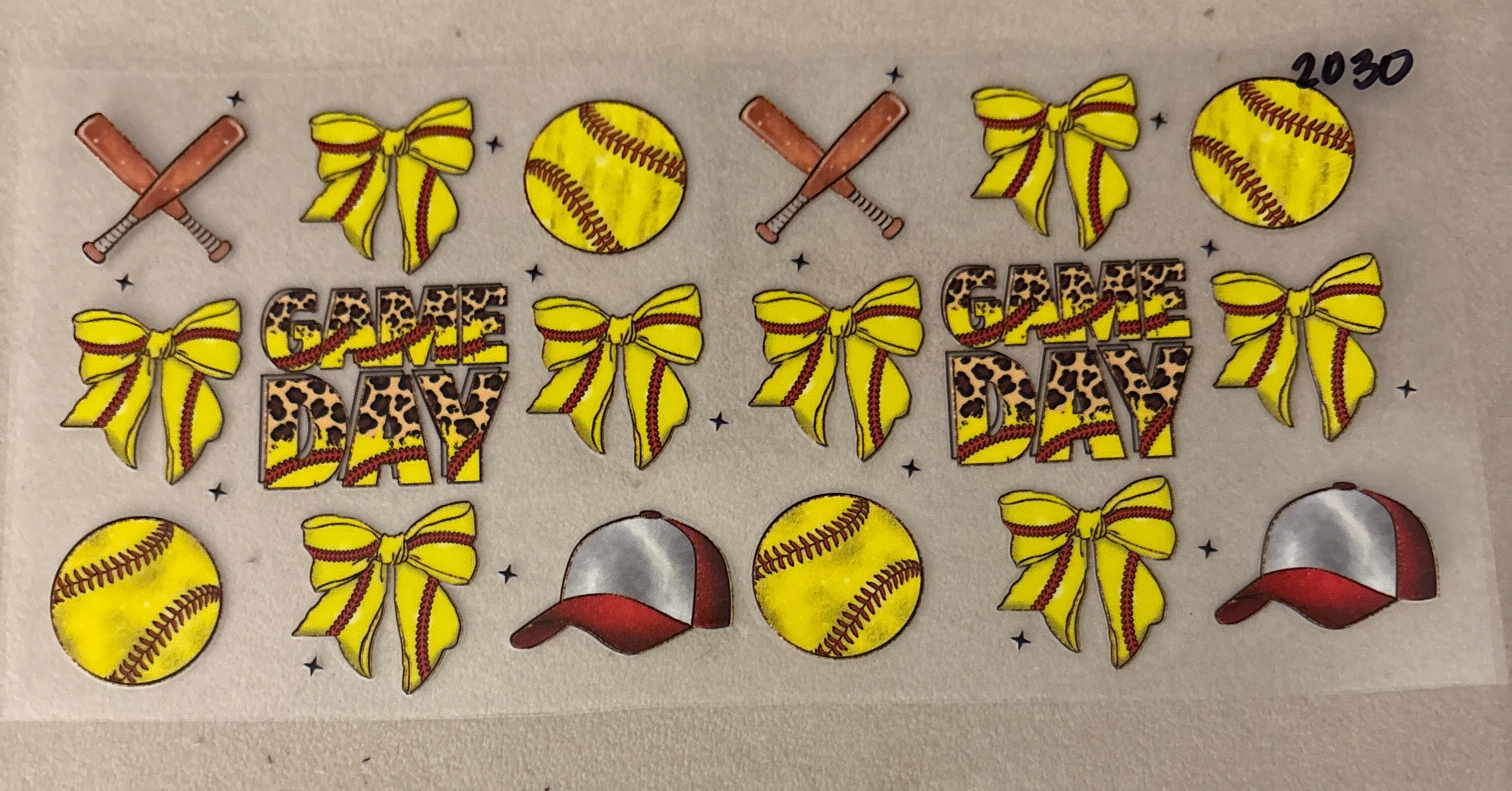 2030 game day softball