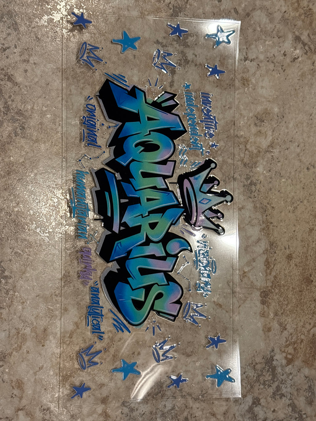 Graffiti birthday signs