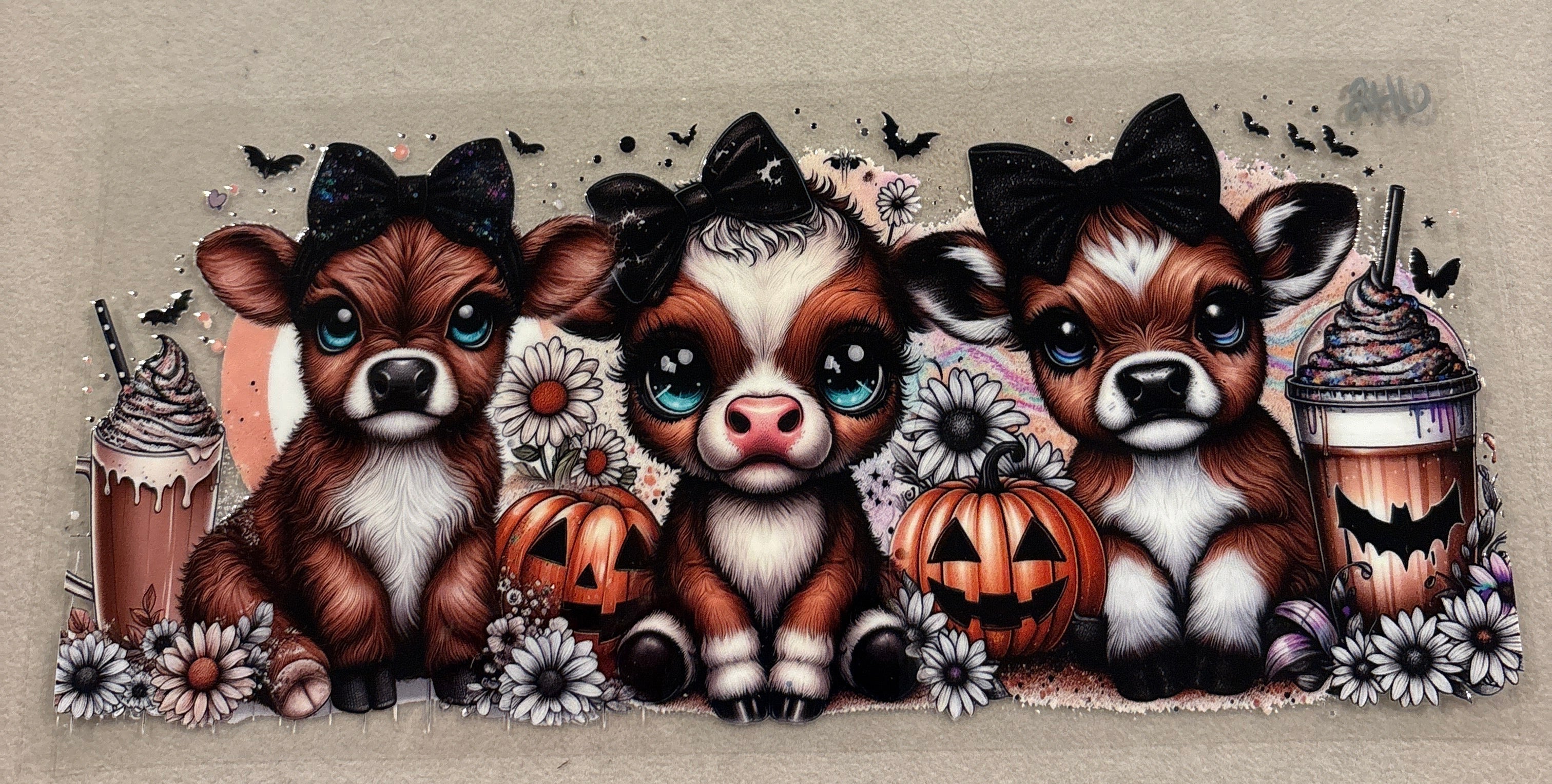 Cow with Halloween #246