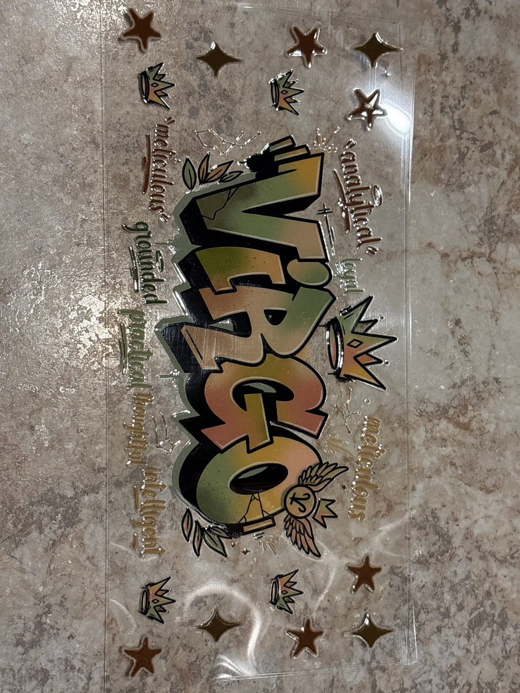 Graffiti birthday signs