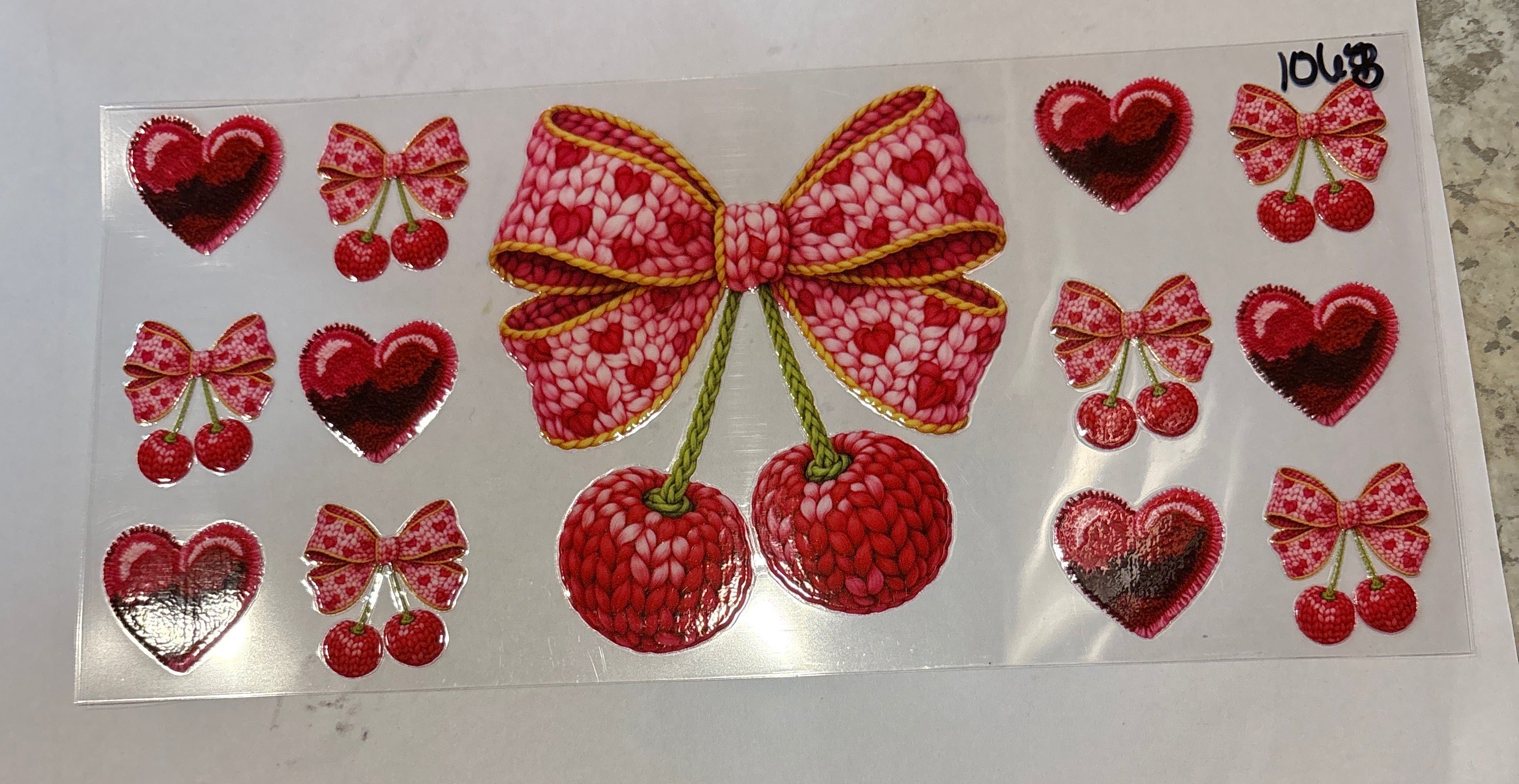 1068 yarn cherries