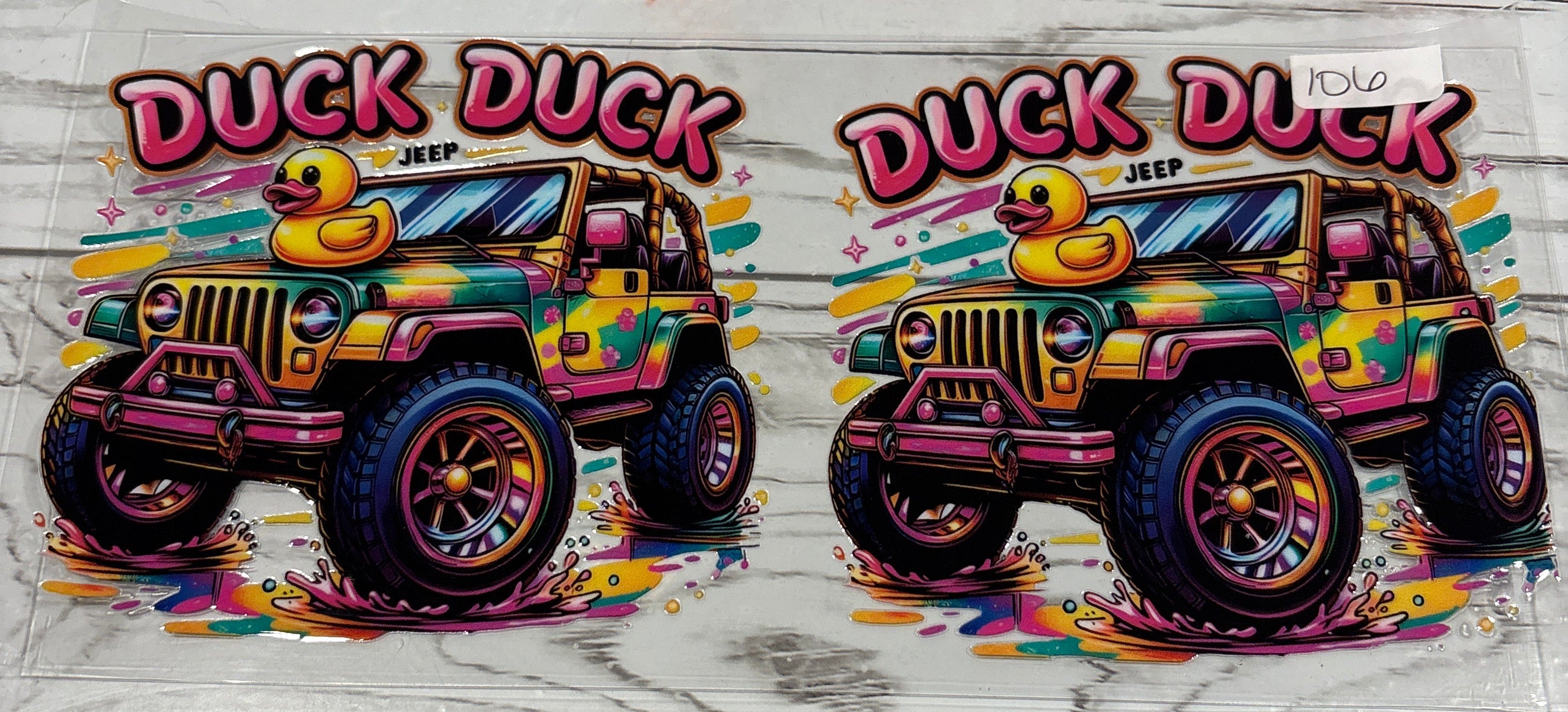 Duck jeep #106