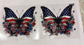 1035 American flag butterfly