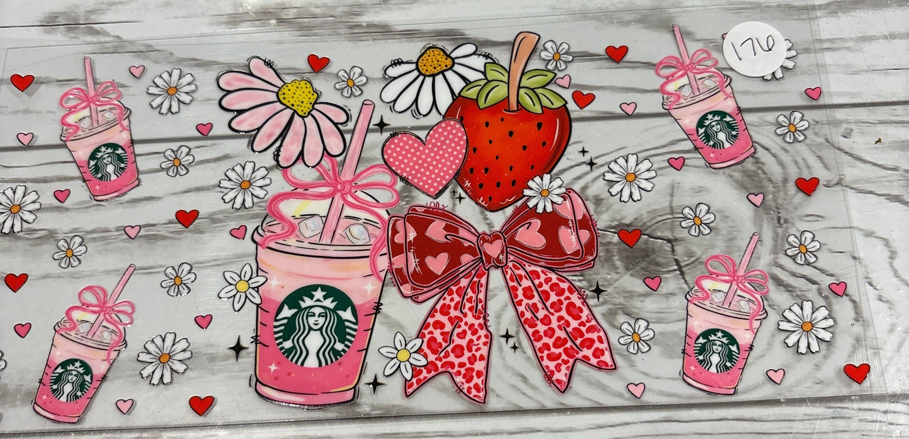 Starbucks w/strawberry #176