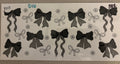 382 black bows