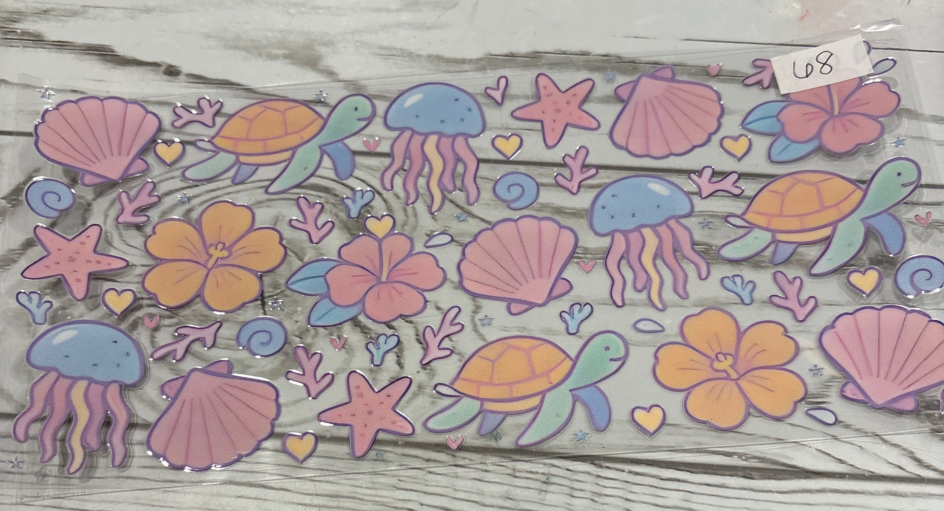 Pastel sea creatures #68
