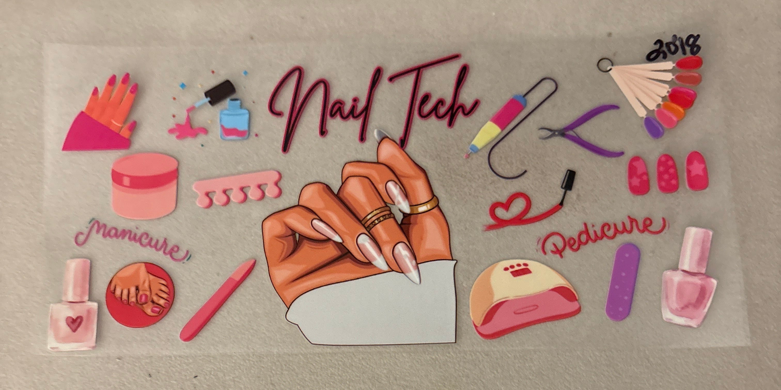 2018 nail tech