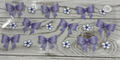 Purple bows #172