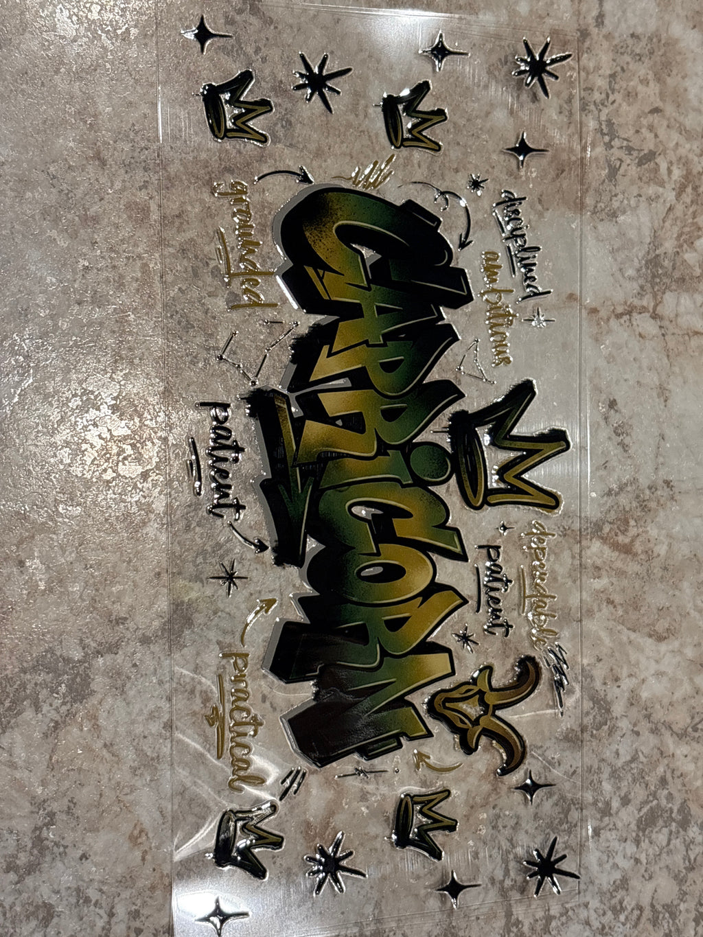 Graffiti birthday signs