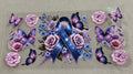 Ribbon with butterflies #261