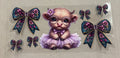 Cow with bow #245