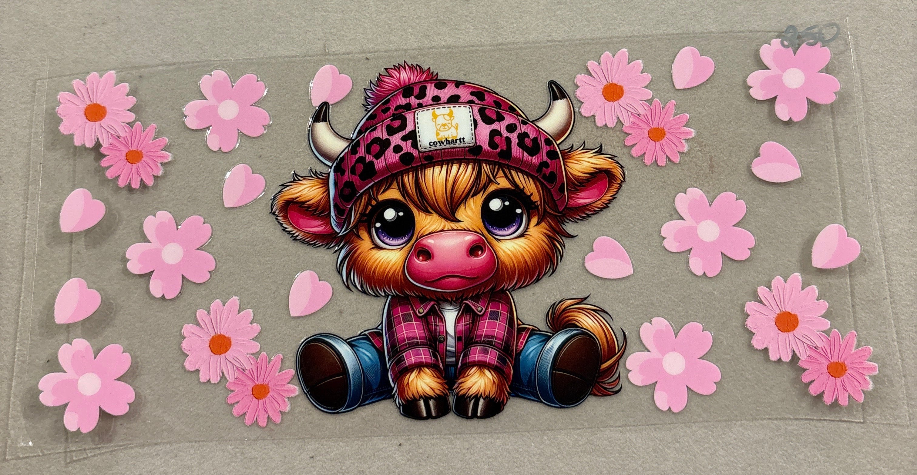 Pink cow #250