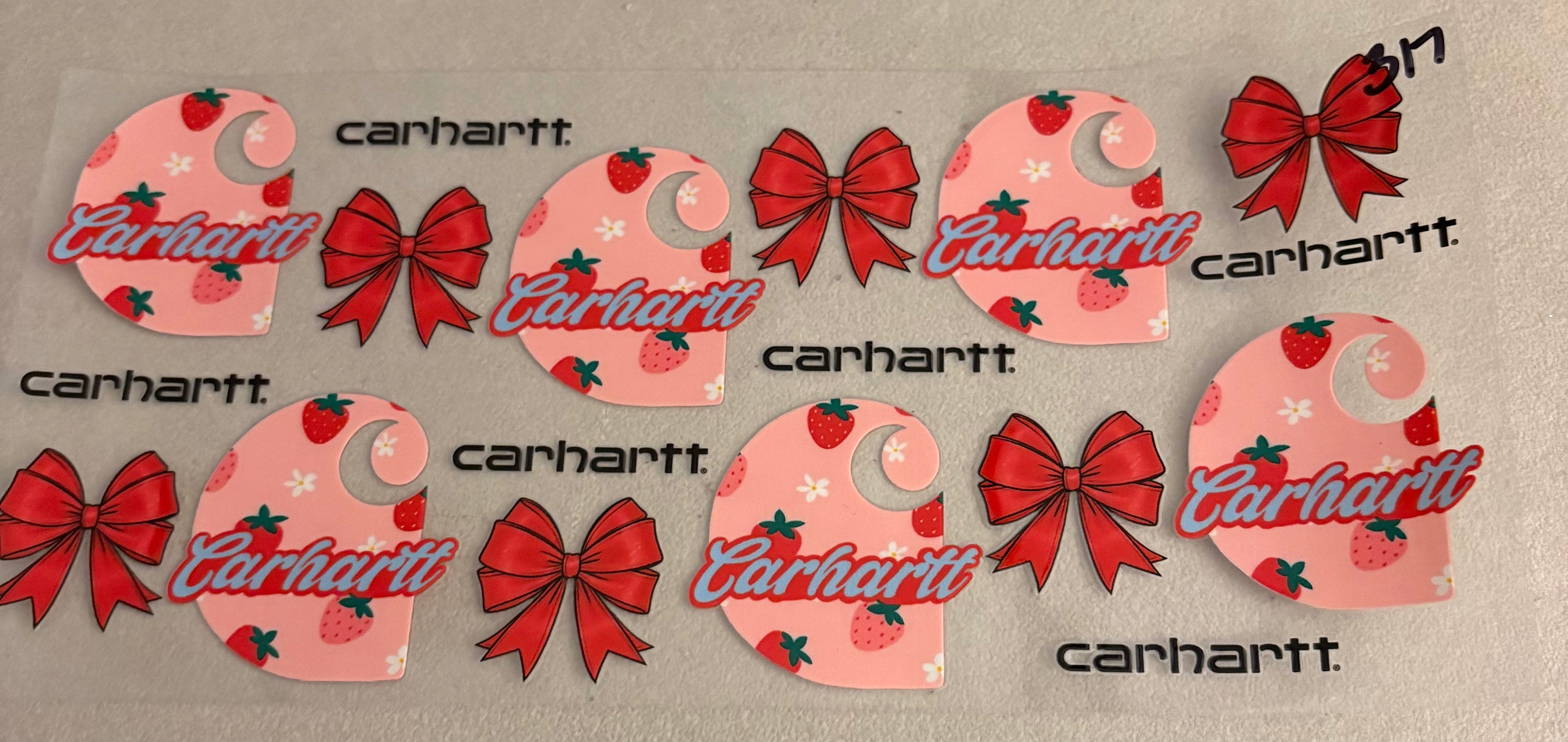 317 Carhartt strawberries