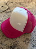 Dark Pink and white