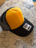 Yellow and black