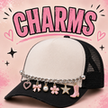 Add charms to hat