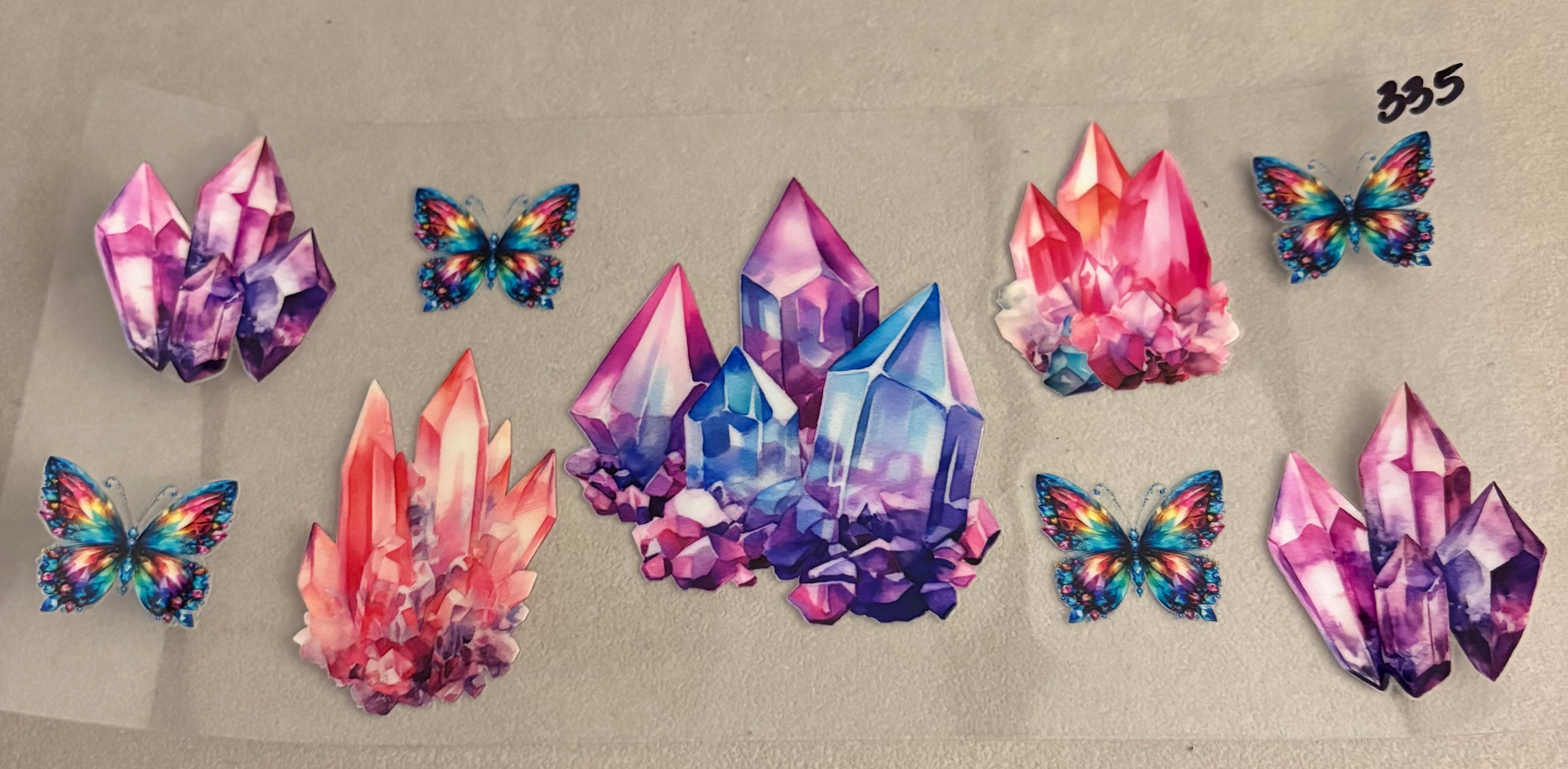 345 crystals