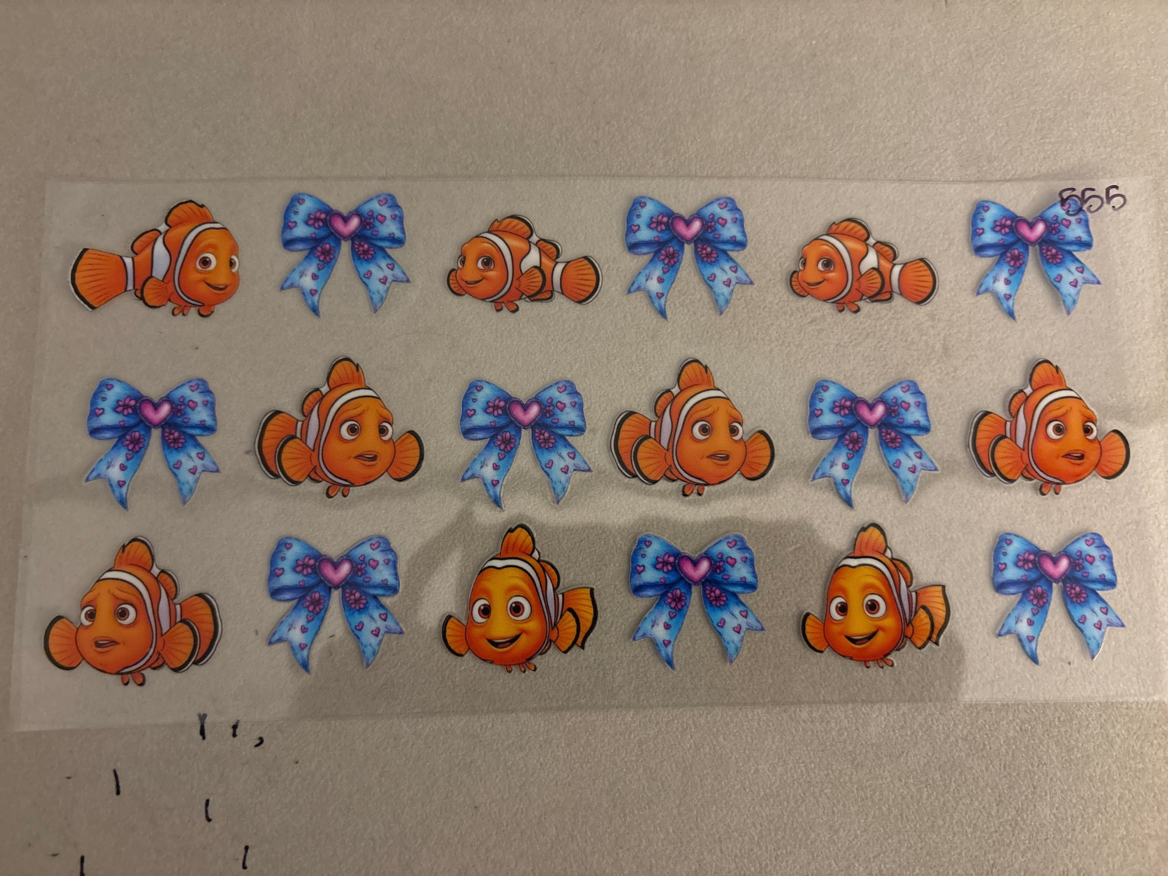 555 nemo and bows