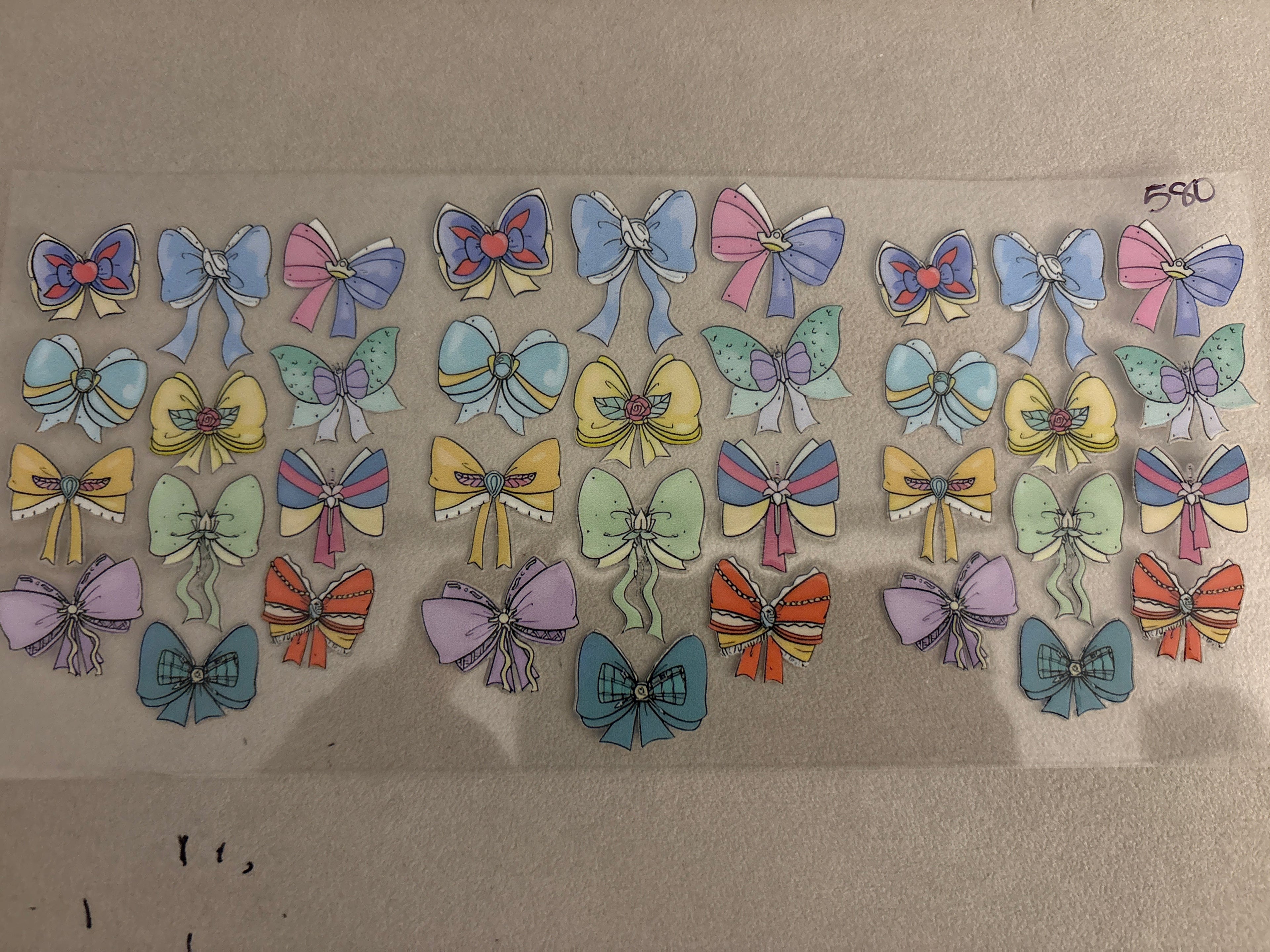 580 bows
