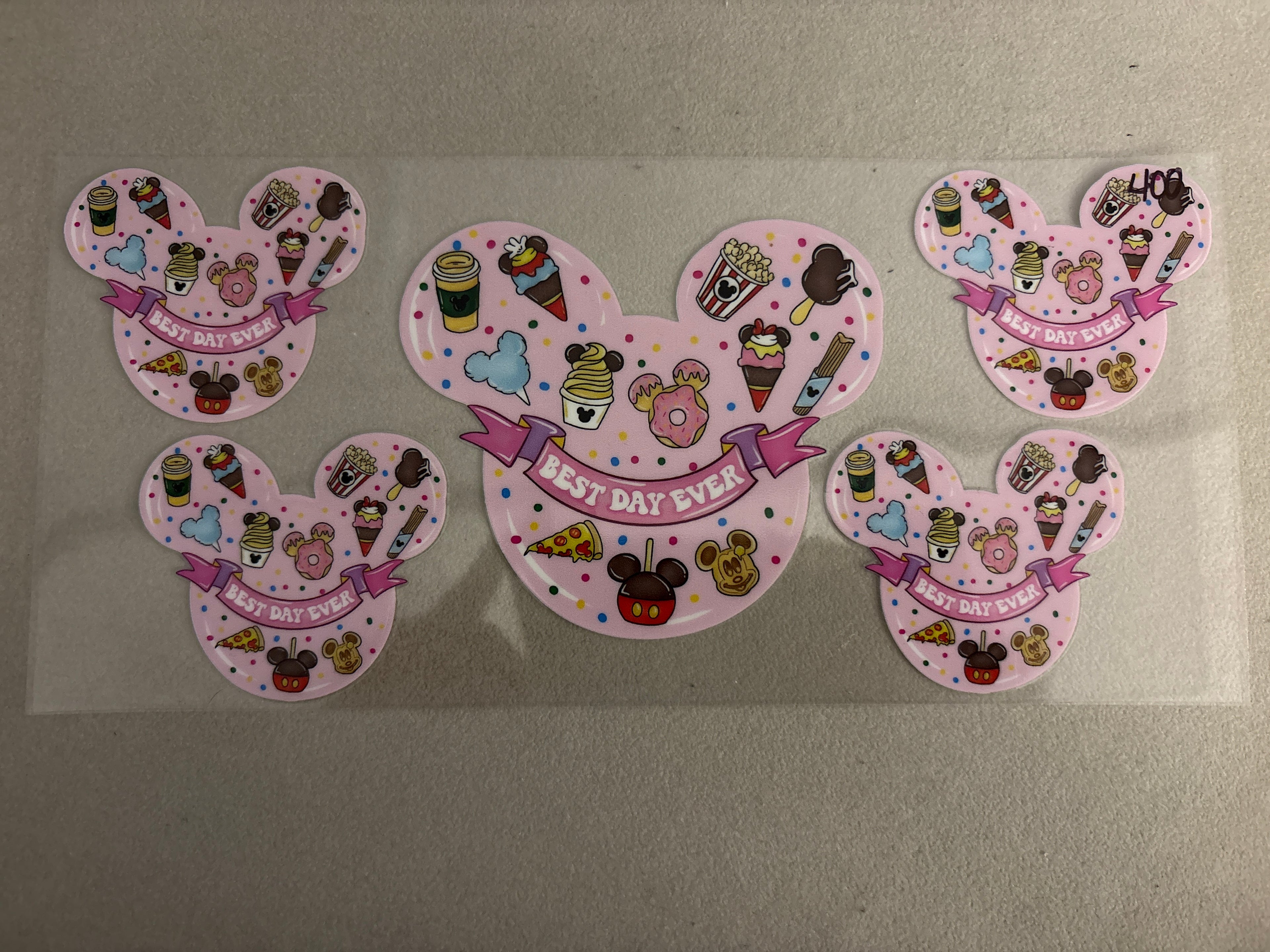 409 pink mickey food ears
