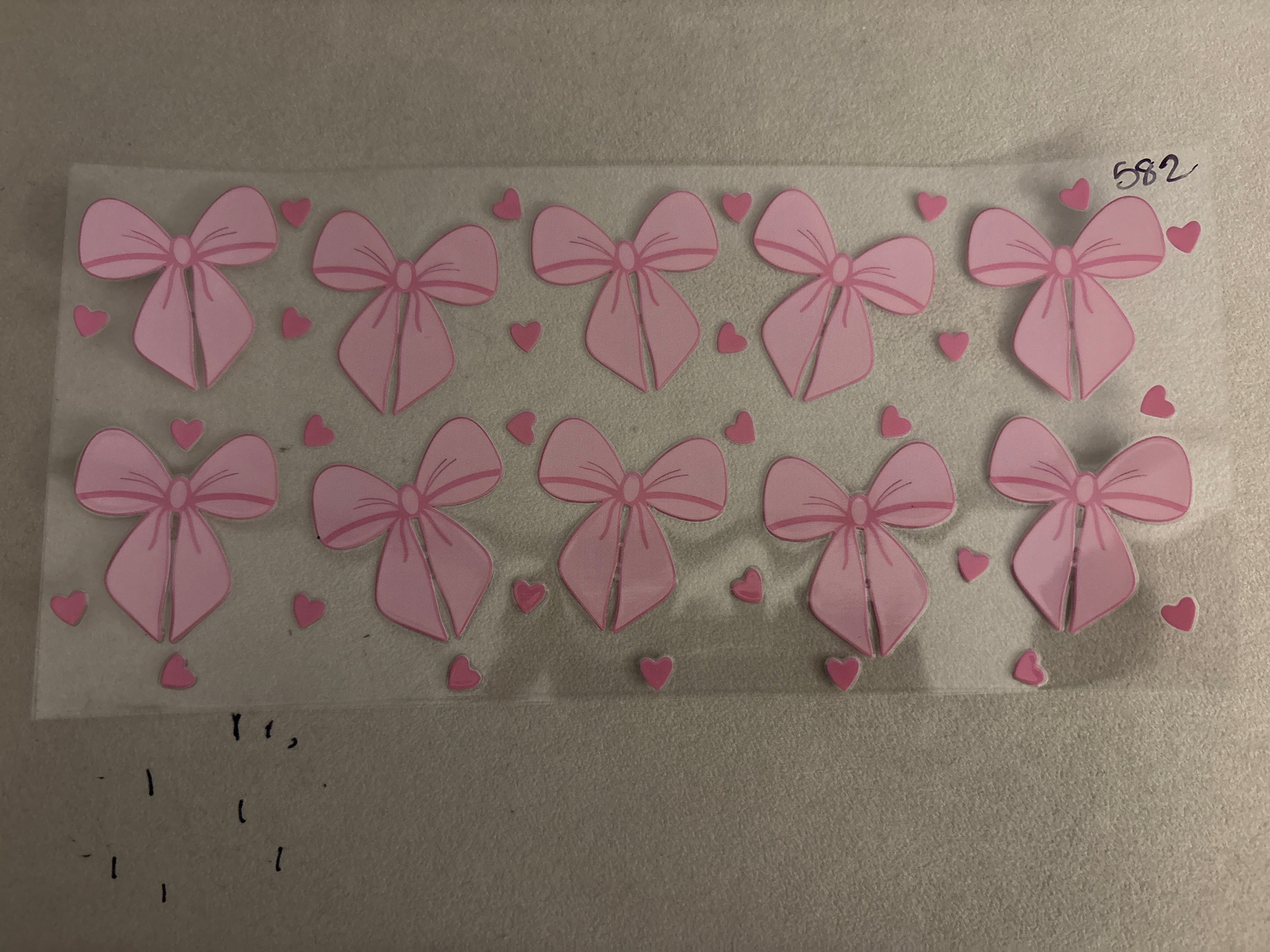 582 bows